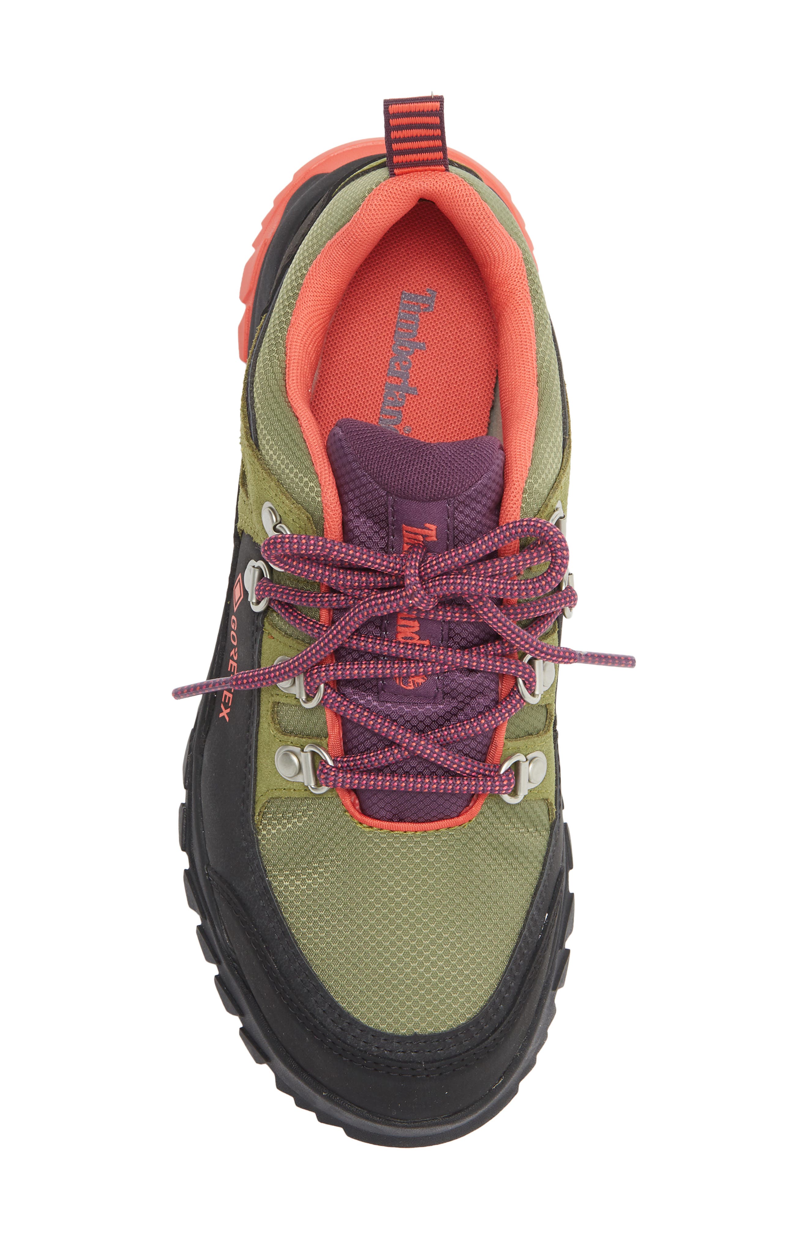 Lincoln Peak Lite Waterproof Hiking Shoe, Alternate, color, GREEN MESH