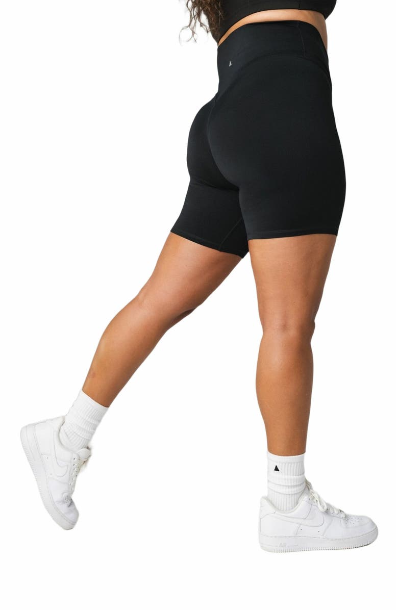 Vitality Daydream V Biker Short, Alternate, color, Midnight