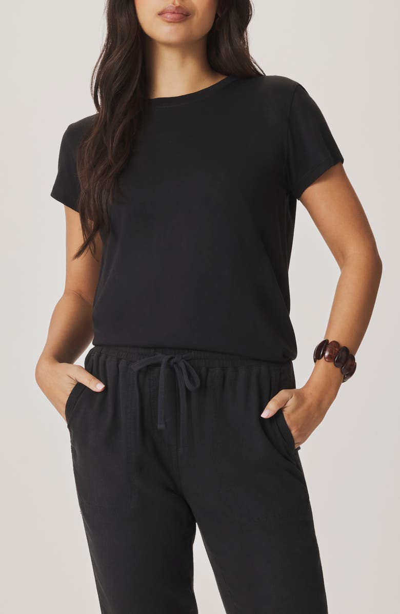 Splendid Regen Cotton T-Shirt, Main, color, Black