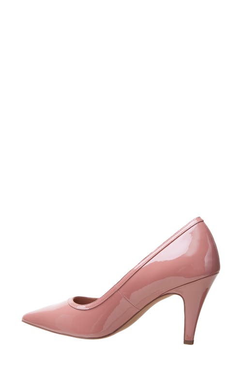 Linea Paolo Pointe Bow Pointed Toe Pump In Pink