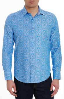 Robert Graham Bayview Cotton Button-Up Shirt