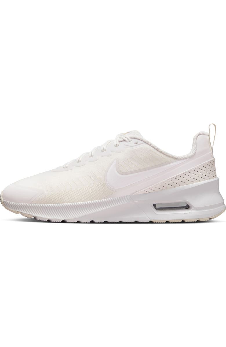 Nike Air Max Nuaxis Premium Sneaker, Alternate, color, Summit White/ White