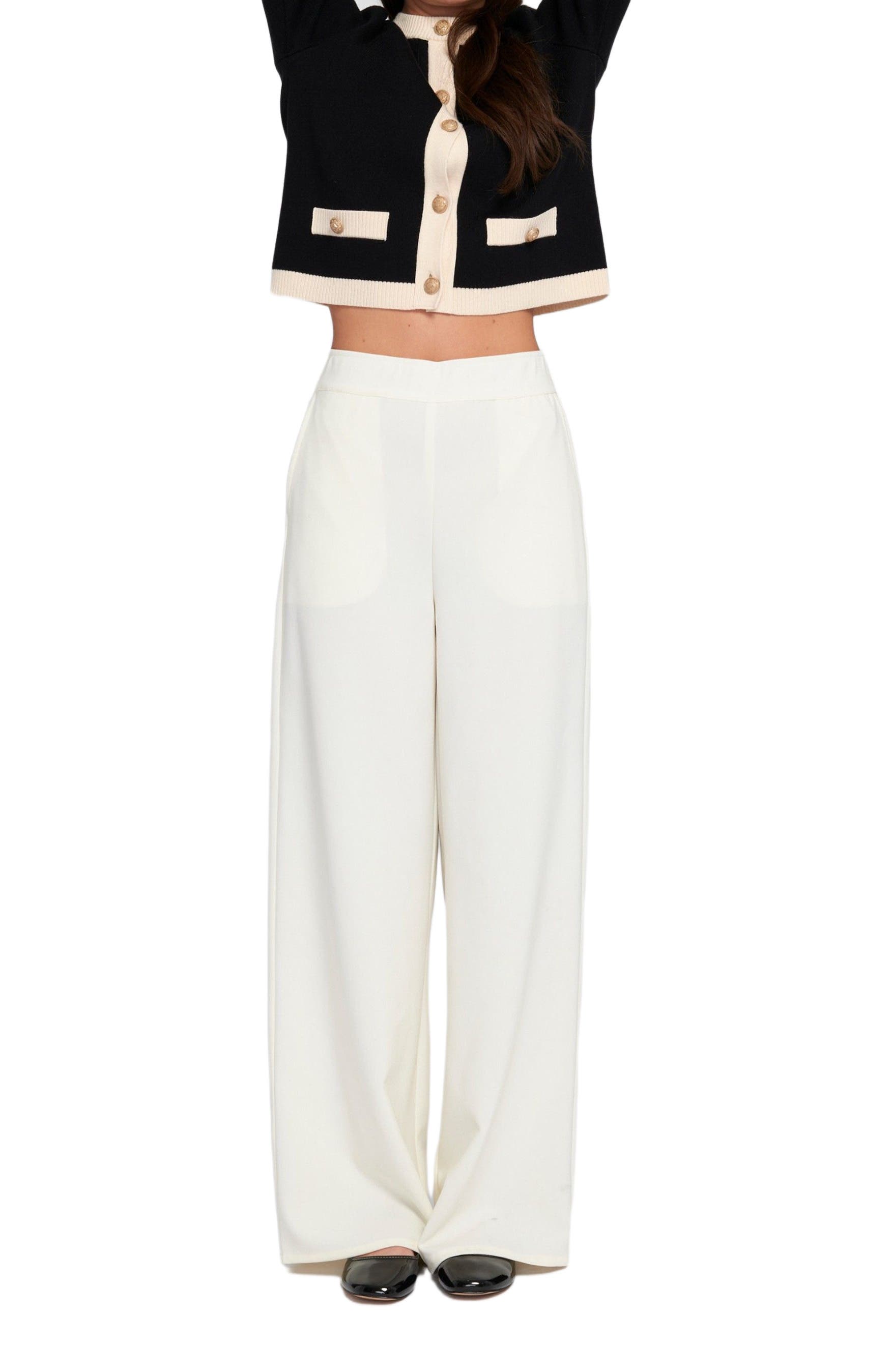 Wide Leg Trouser Wide-Leg