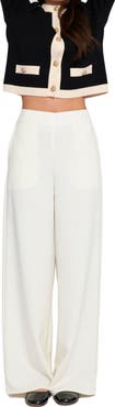 ELLE Collection Wide Leg Trouser Wide-Leg