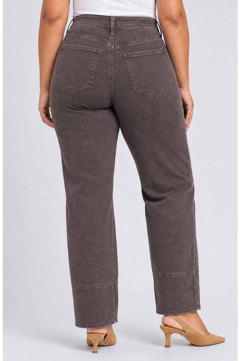Brooke High Waist Loose Straight Leg Jeans, Alternate, color, RETRO ESPRESSO