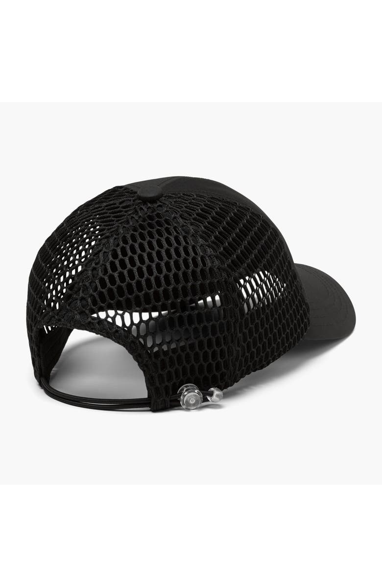Turtle Fur Trekker Trucker Hat, Alternate, color, Black