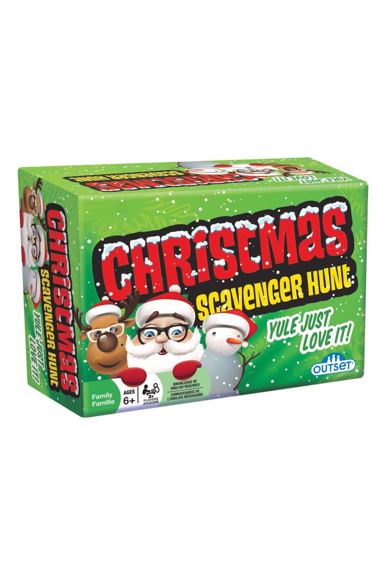 Outset Media Christmas Scavenger Hunt Game Yule Just Love It!, Main, color, Multicolored