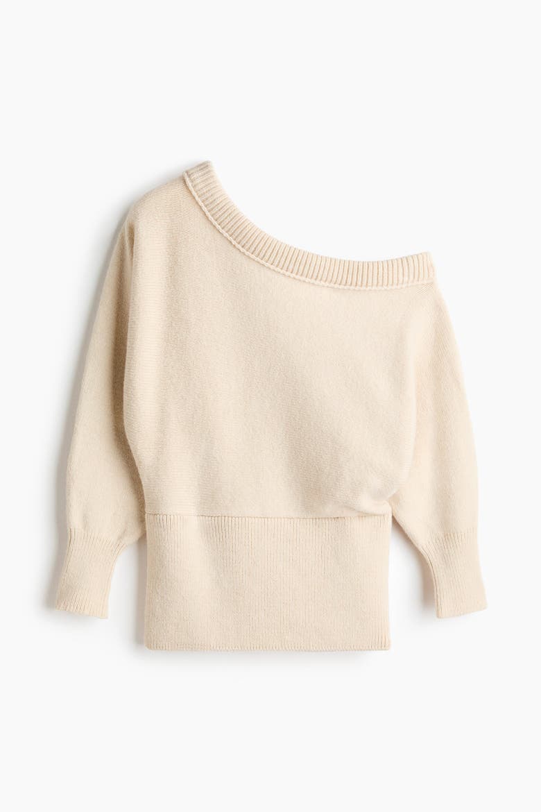 One-shoulder Jumper, Alternate, color, Light yellow