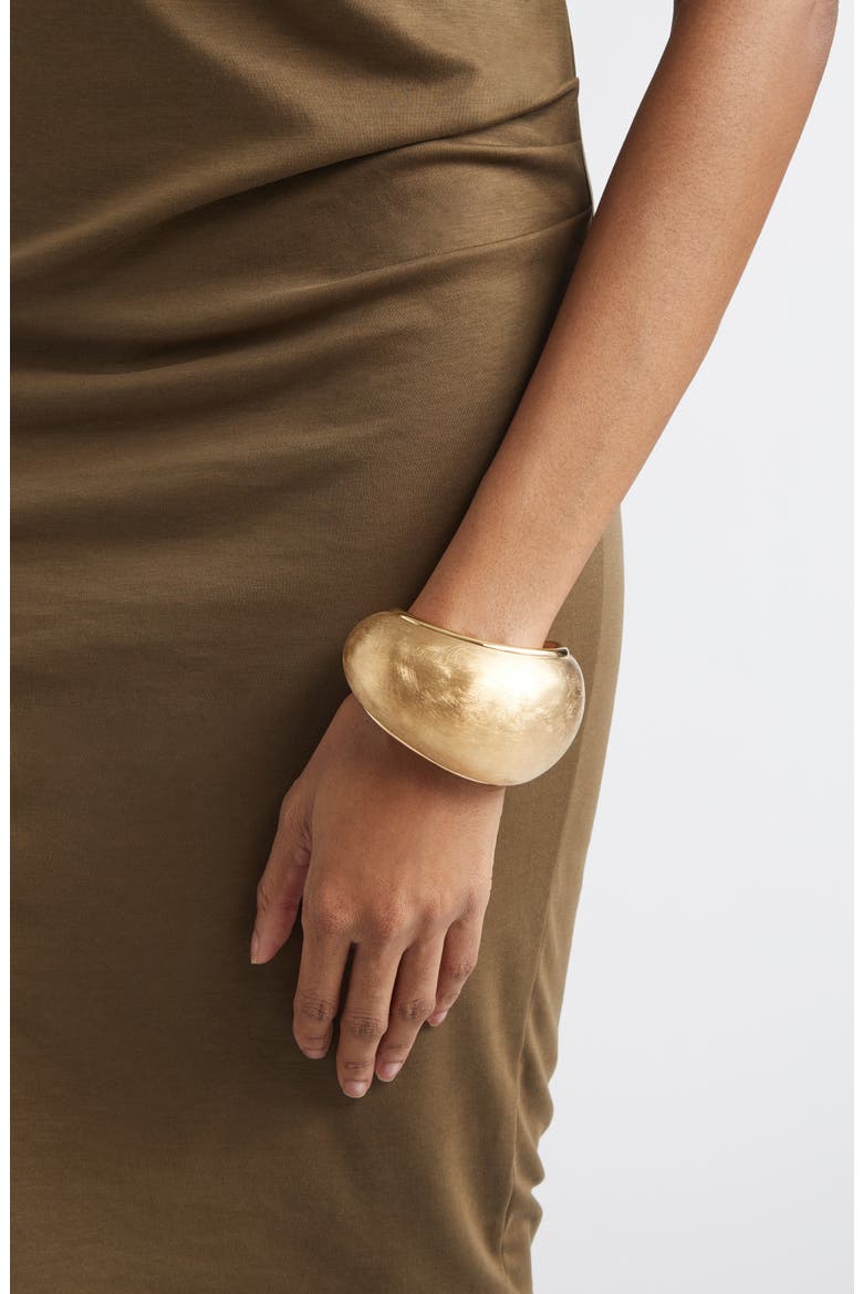 The Raisin Cuff Bracelet, Alternate, color, GOLD / WHITE