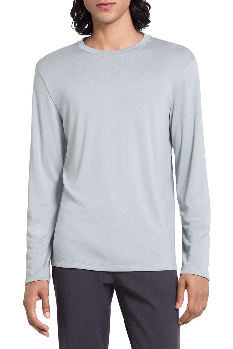 Essential Long Sleeve T-Shirt, Main, color, WILLOW GREEN