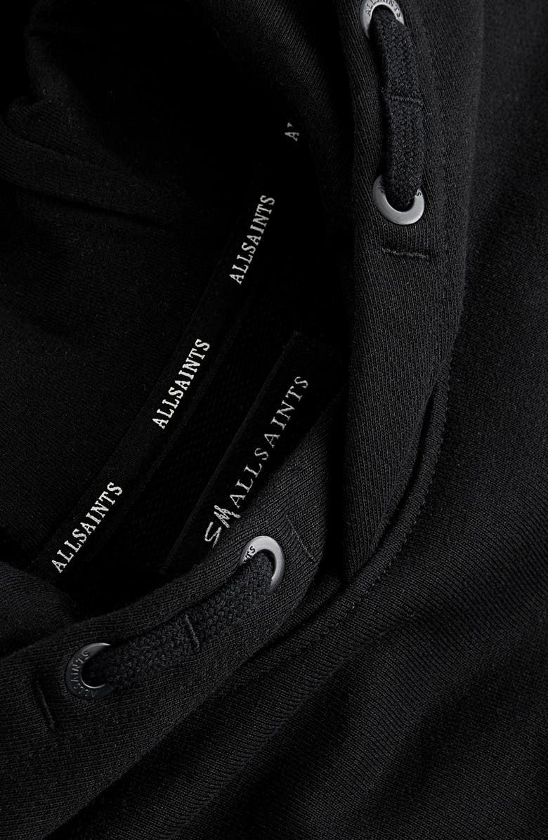smALLSAINTS by ALLSAINTS Kids' Underground Graphic Cotton Hoodie, Alternate, color, Black