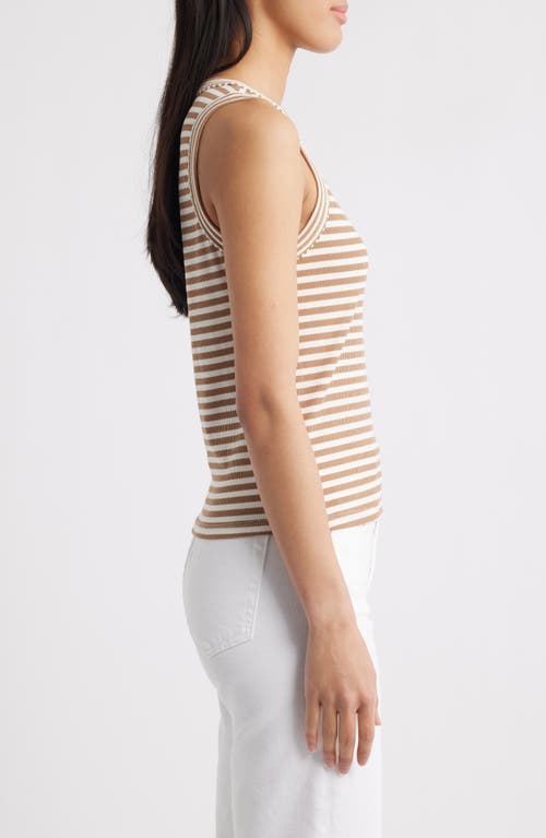 Wit & Wisdom Stripe Rib Tank