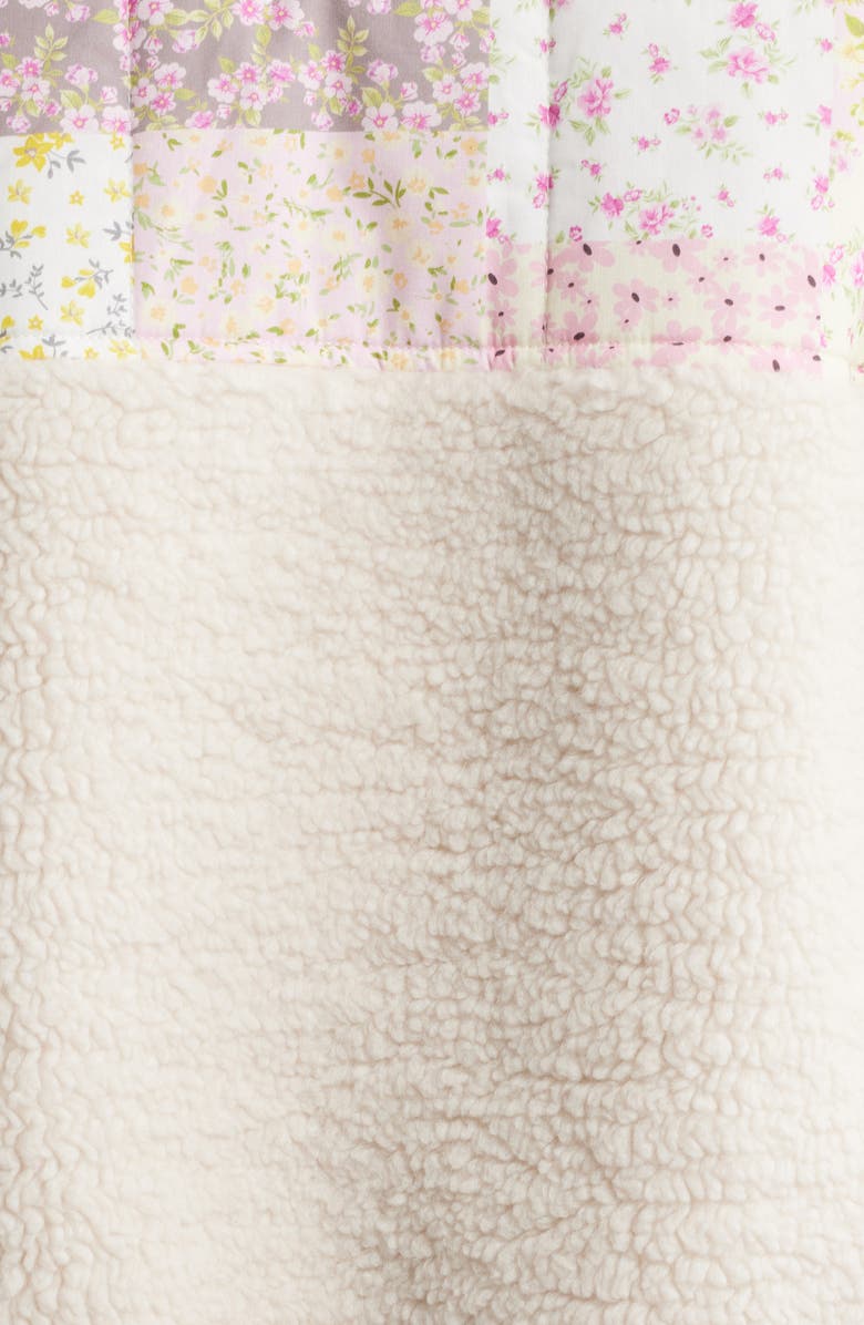 Thread 
Supply Cozy Quilted Pocket Jacket, Alternate, color, Pink Yellow Combo