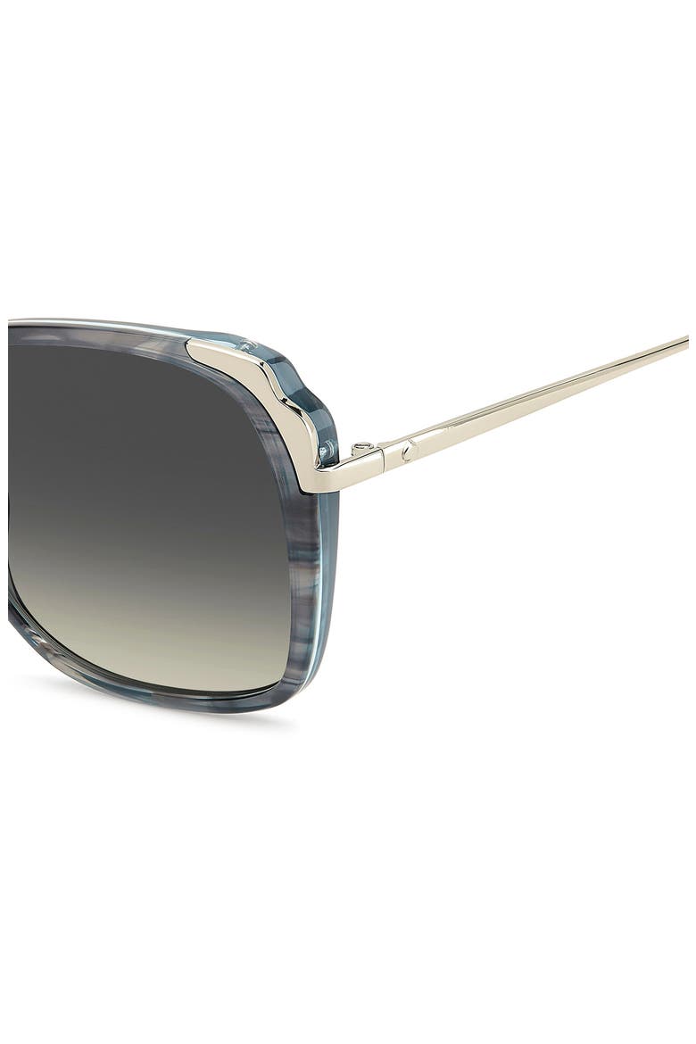 kenley 59mm gradient square sunglasses, Alternate, color, GREY HORN/ GREY BROWN DS
