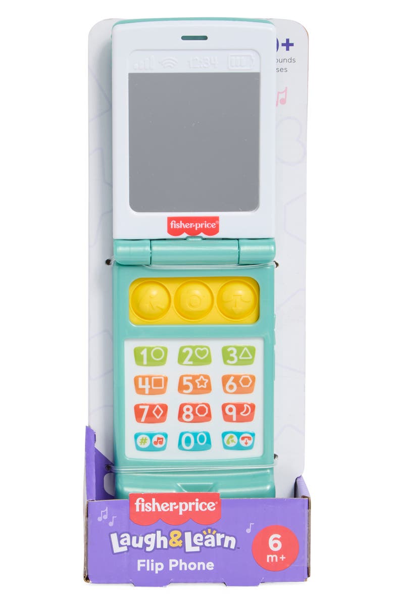 FISHER PRICE Laugh & Learn Toy Flip Phone, Main, color, Asst
