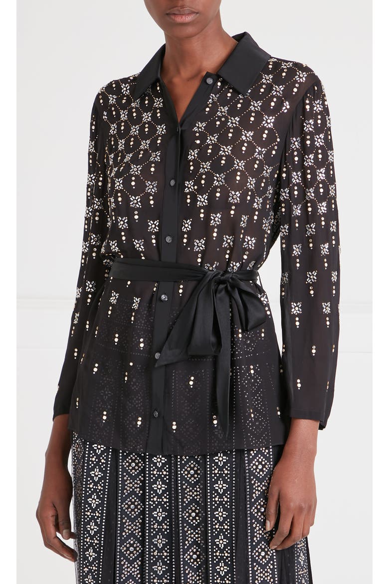 Gallantry Shirt, Alternate, color, Black