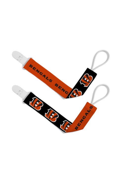 Cincinnati Bengals Pacifier Clip 2-Pack