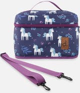 Deux par Deux Unicorn Organized Spacious Lunch Box