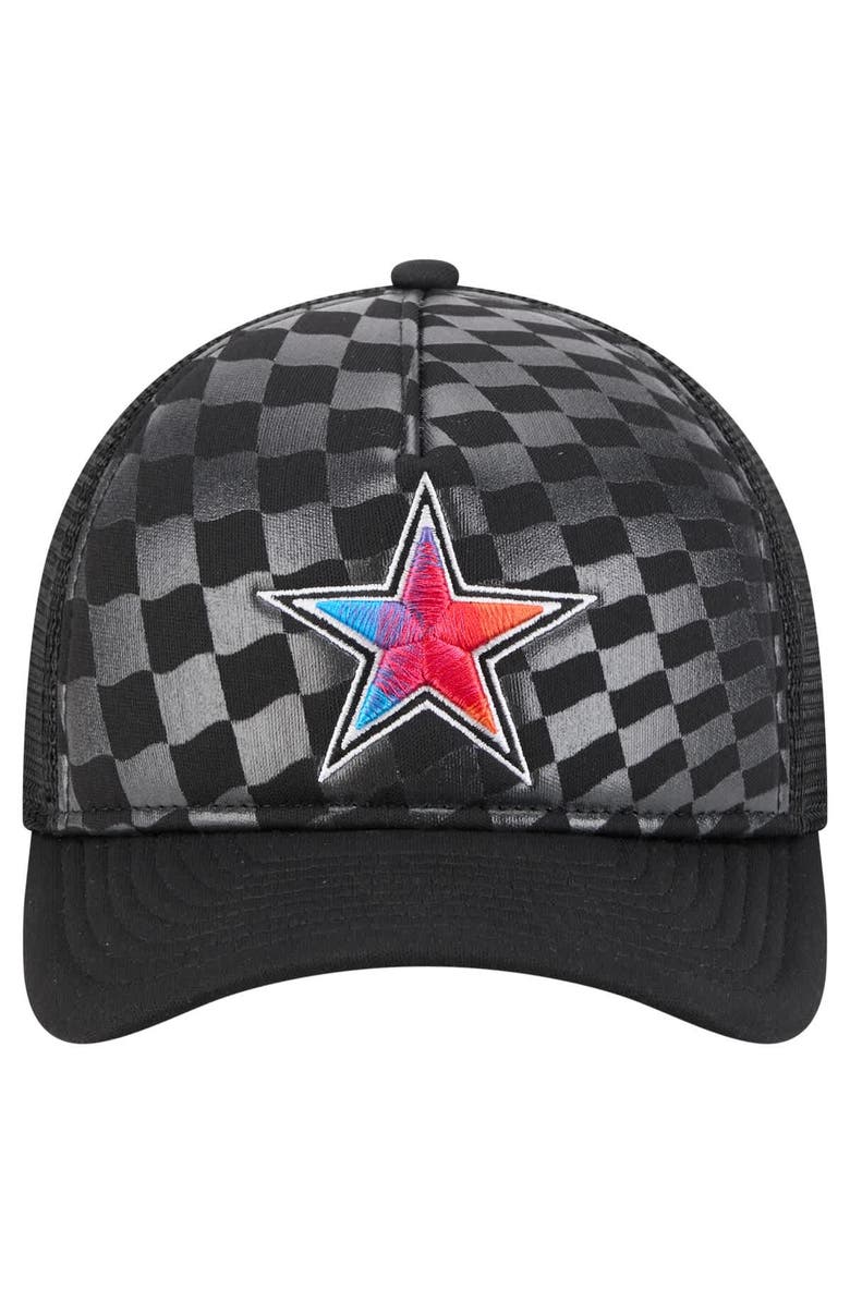 New Era Men's New Era  Black Dallas Cowboys Gradient 9FORTY Adjustable Hat, Alternate, color, Black