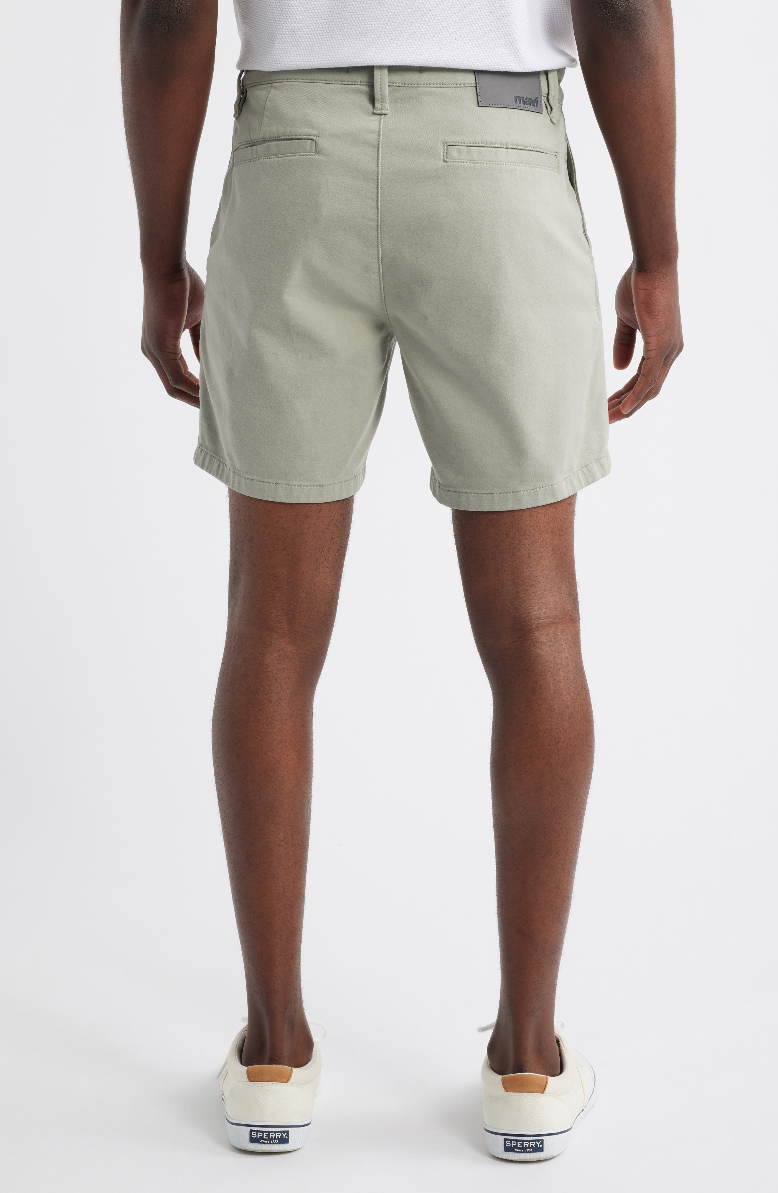 Nate Flat Front Stretch Twill Shorts - image 2