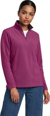 Lands' End Anyweather Fleece Quarter Zip Pullover
