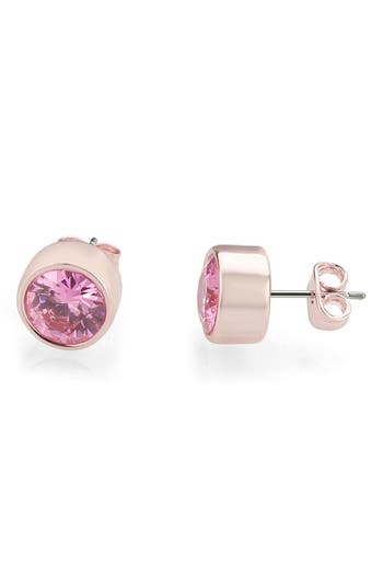 Covet Tropadelic Stud Earrings In Pink