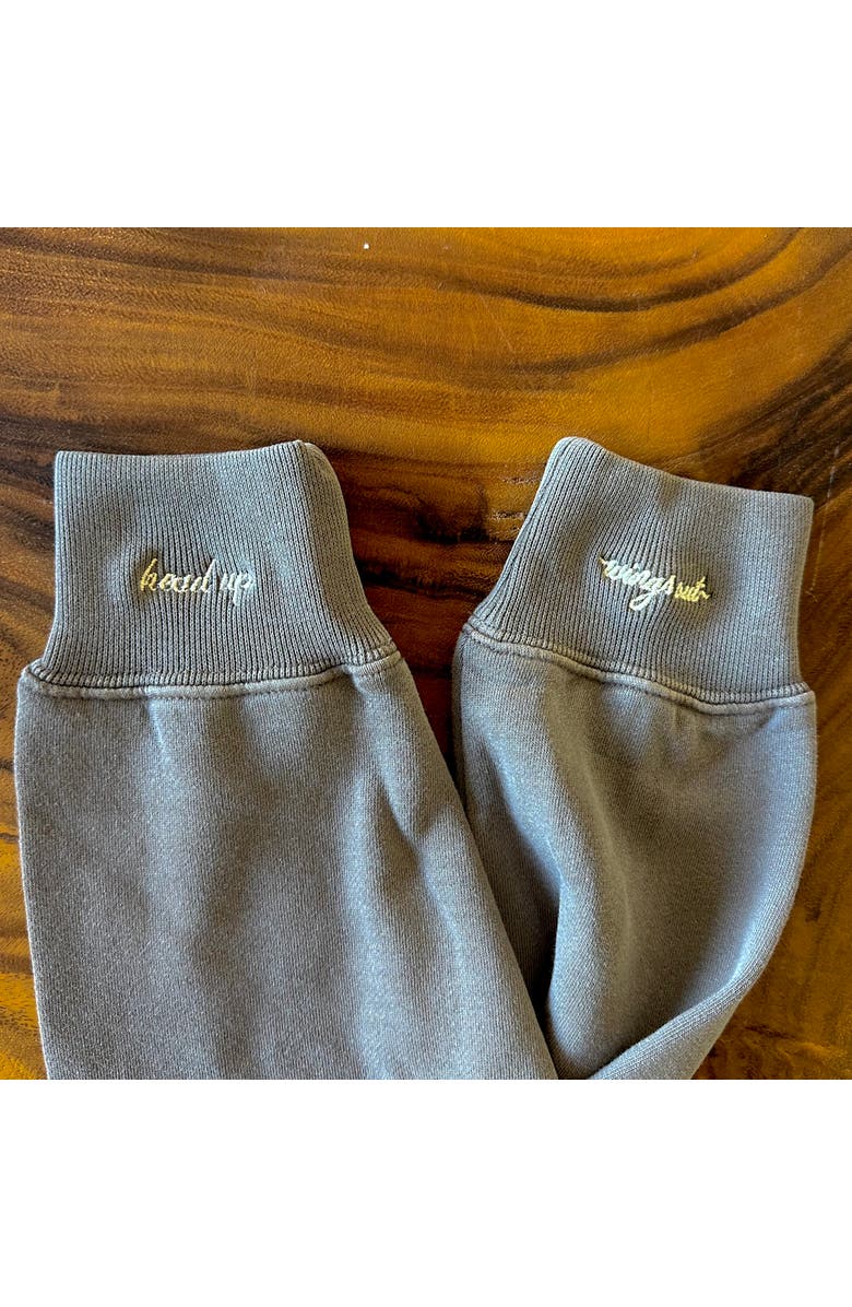 Conscious Ink Head Up Wings Out Manifest Sweatshirt + Ink, Alternate, color,