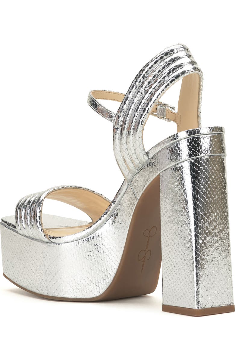 Jessica Simpson Bautista Metallic Platform Sandal, Alternate, color,