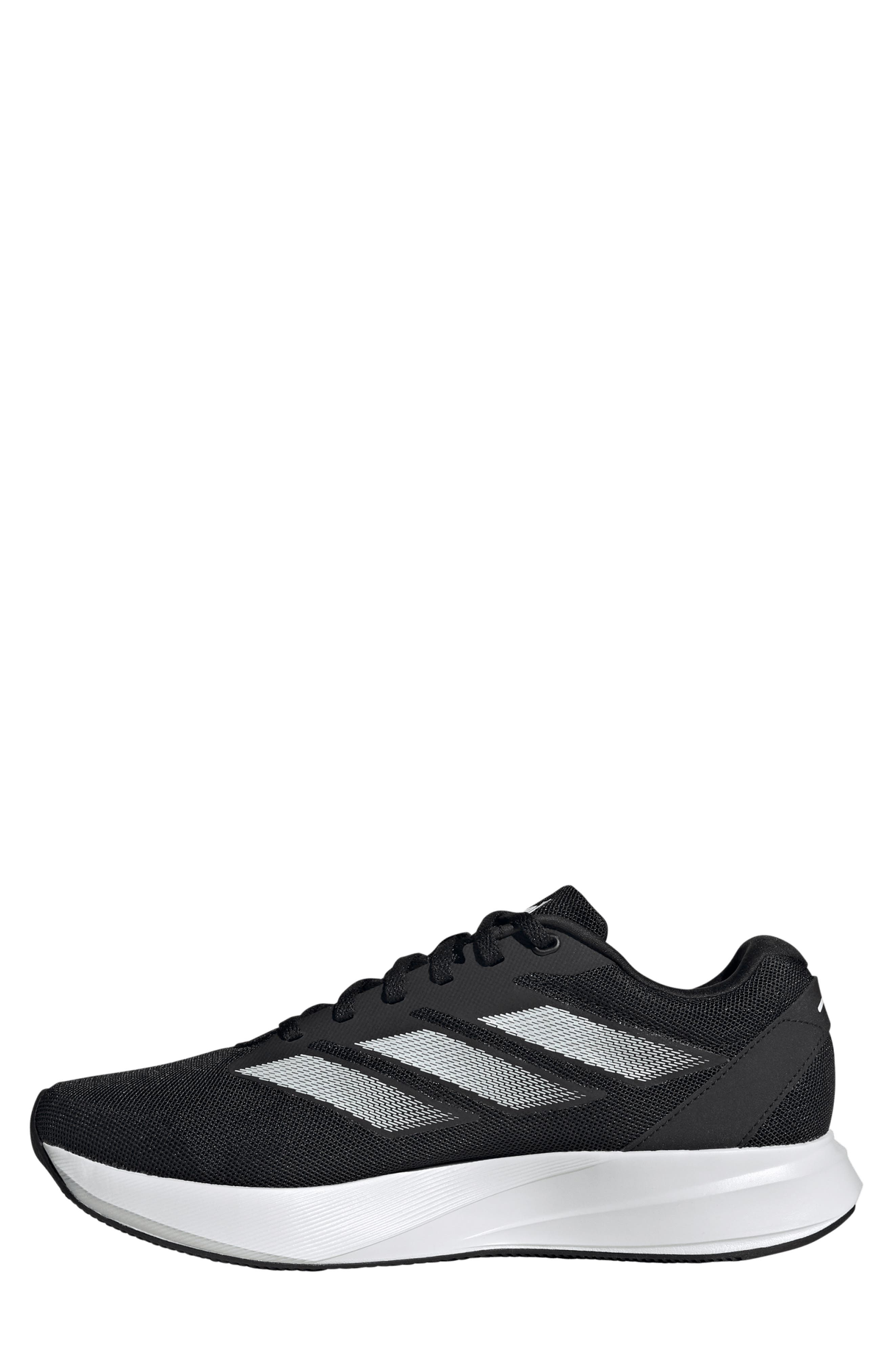 adidas Duramo RC Shoe, Alternate, color, Black/ White/ Black