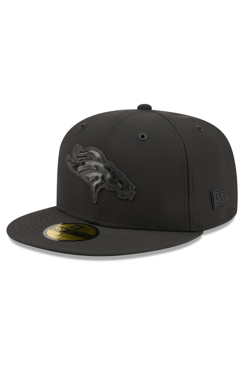 Men's New Era Black Denver Broncos 2026 Sideline 59FIFTY Fitted Hat, Main, color, Black