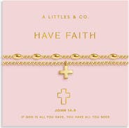A Littles & Co Faith A Little 'Have Faith' Bracelet