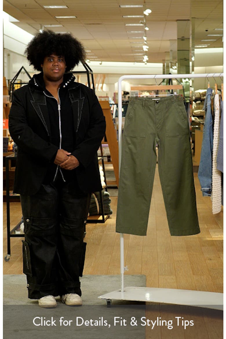 The Trooper Stretch Cotton Utility Pants video
