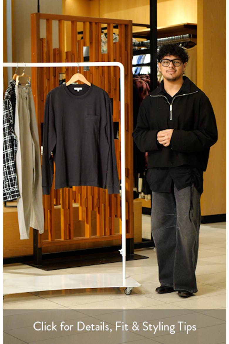 The Vintage Long Sleeve Pocket T-Shirt video