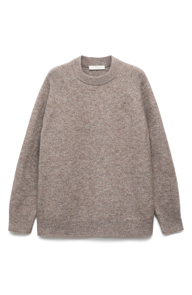 MANGO Crewneck Sweater, Alternate, color,
