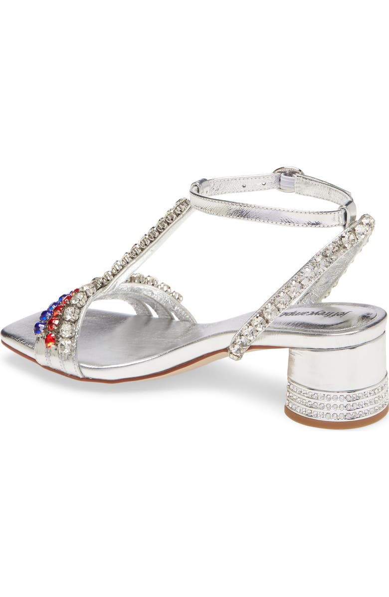 Jeffrey Campbell Reyn Jewel T-Strap Sandal, Alternate, color,
