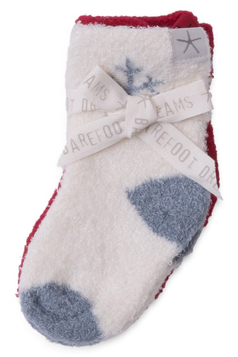 CozyChic Lite® 2-Pack Sock Set, Alternate, color, CREAM MULTI