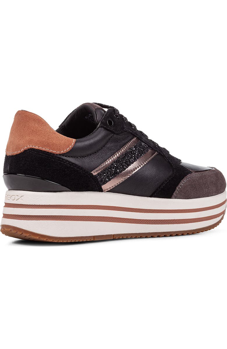 Geox Kency Platform Sneaker, Alternate, color,