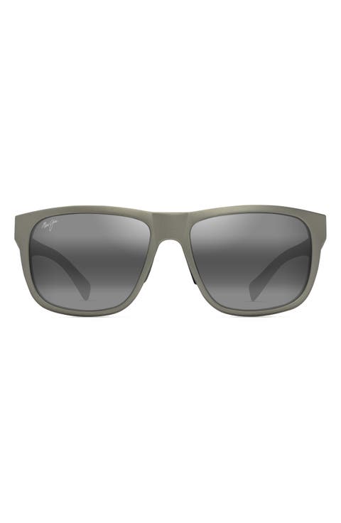Puakea 57mm PolarizedPlus2® Square Sunglasses