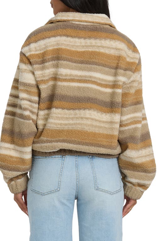 Billabong First Light Faux Shearling Jacket In Gray