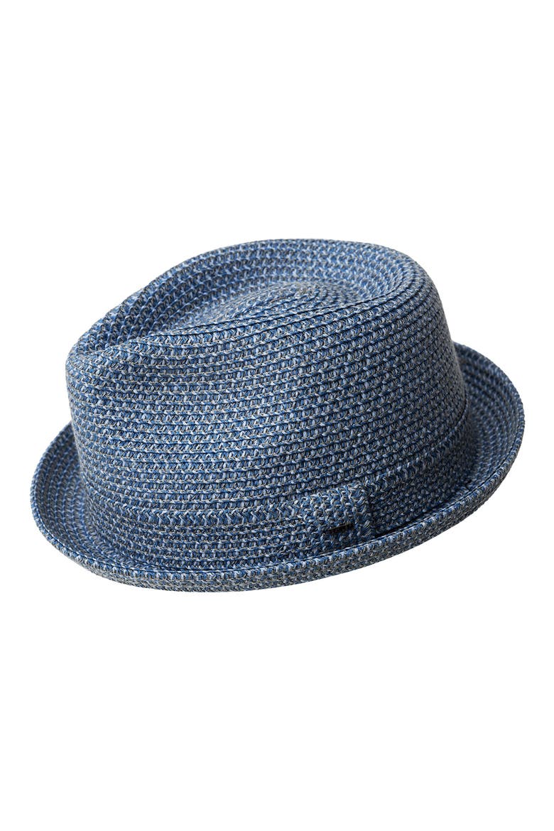 'Billy' Straw Hat, Main, color, DUSK INDIGO