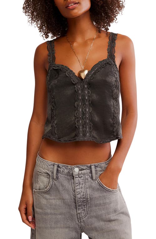Free People Tell Me More Camisole In Black