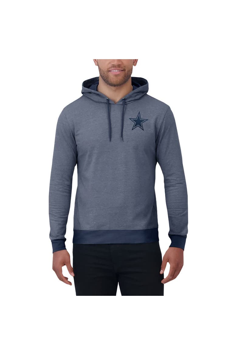 Men's Darius Rucker Collection by Fanatics Navy Dallas Cowboys Tonal Knit Pullover Hoodie, Alternate, color, Navy