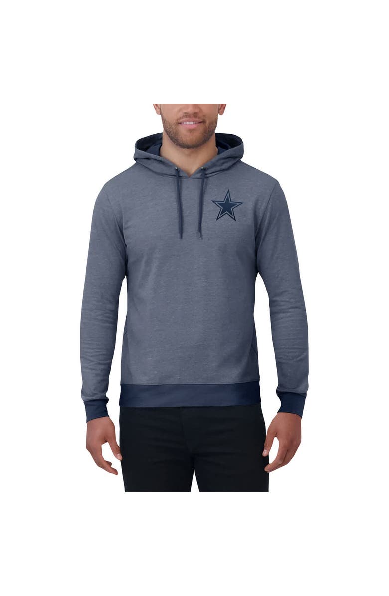 Darius Rucker Collection by Fanatics Men's Darius Rucker Collection by Fanatics Navy Dallas Cowboys Tonal Knit Pullover Hoodie, Alternate, color, Navy