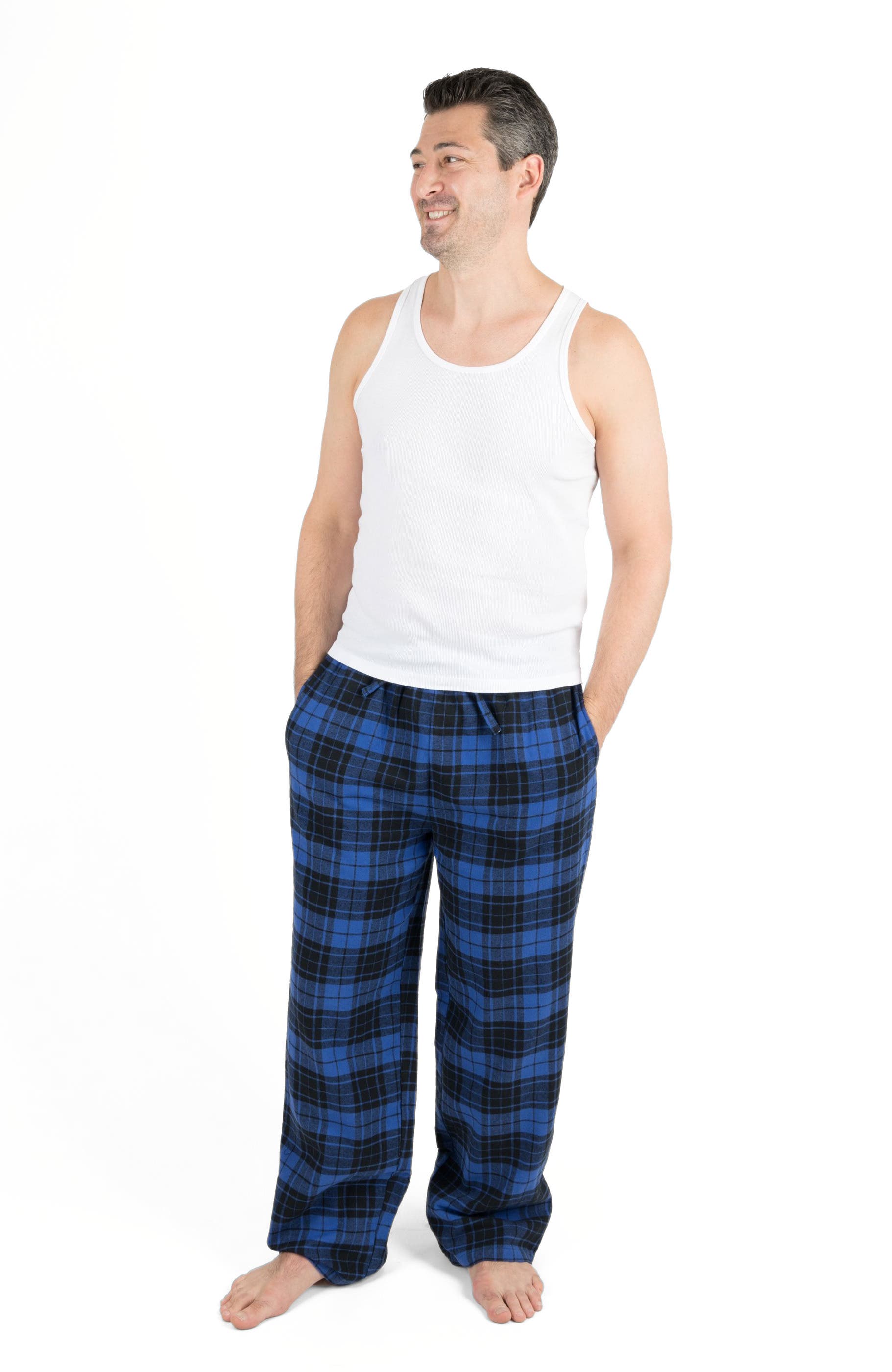 selected Navy/Black Plaid