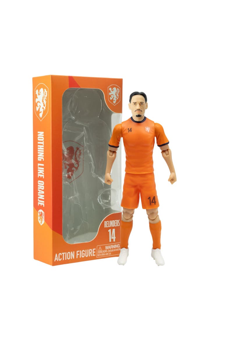 Sockers Netherlands National Tijjani Reijnders  8" Soccer Action Figure, Main, color, Orange