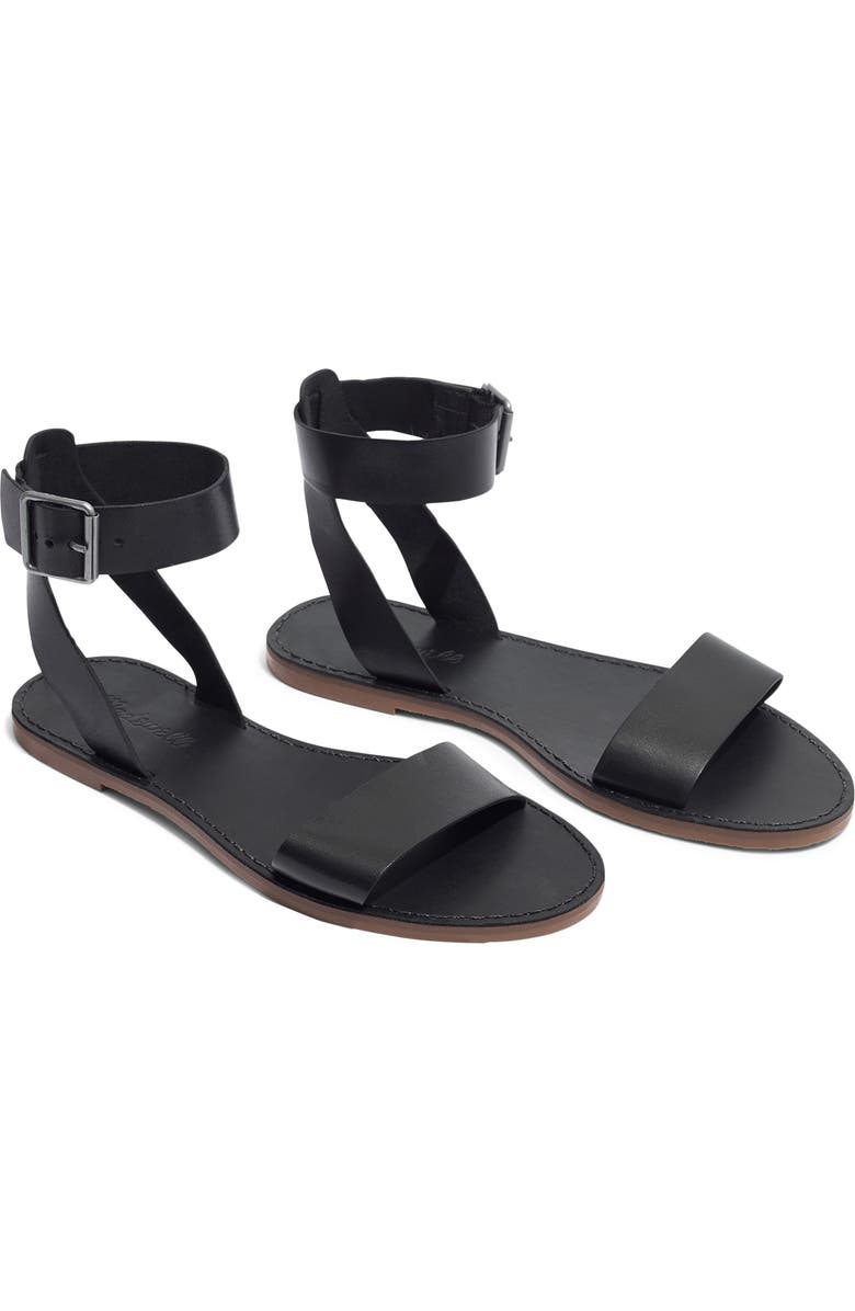 Madewell The Boardwalk Ankle Strap Sandal, Main, color,