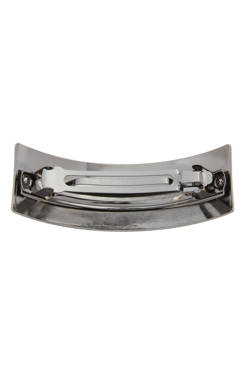 L. Erickson Volume Brushed Metal Barrette, Alternate, color,