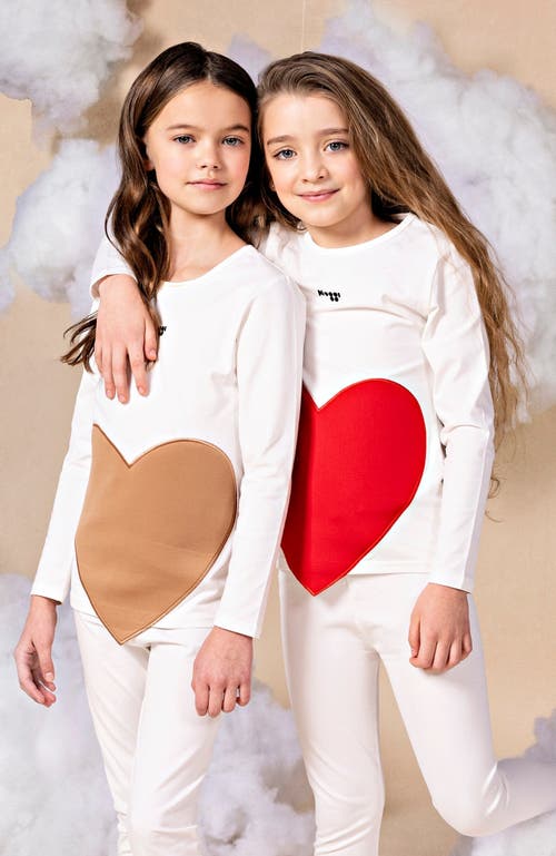 Noggiwear Puffy Heart Collection Loungwear Set In Multi