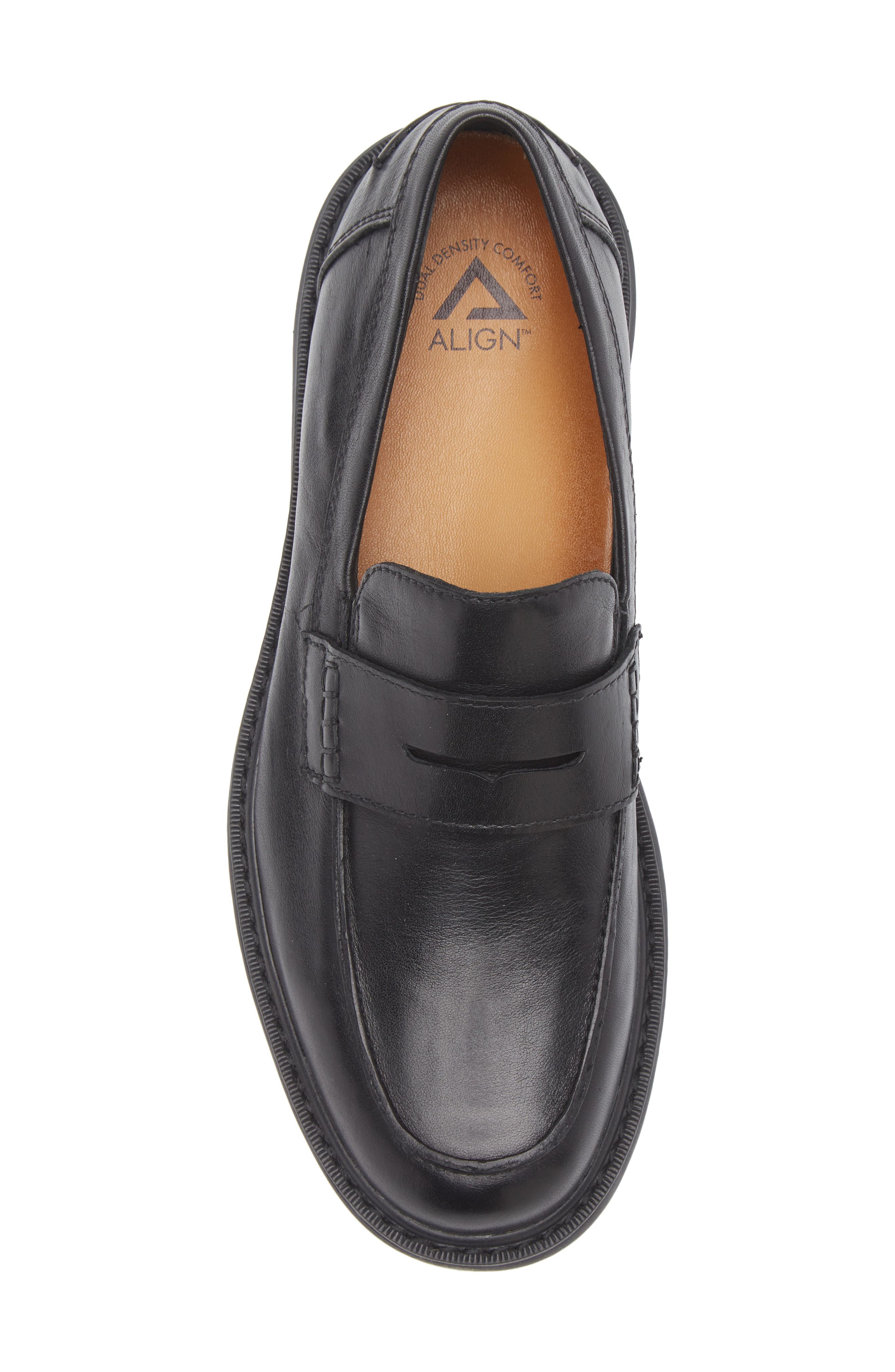 Align Archer Penny Loafer, Alternate, color, Black