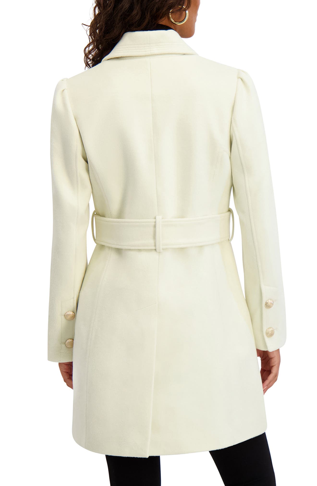 Wool Blend Long Coat - image 4